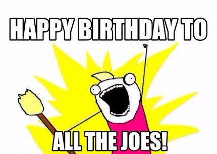 Happy Birthday, Joe! We Trust You! : r/ColoradoAvalanche