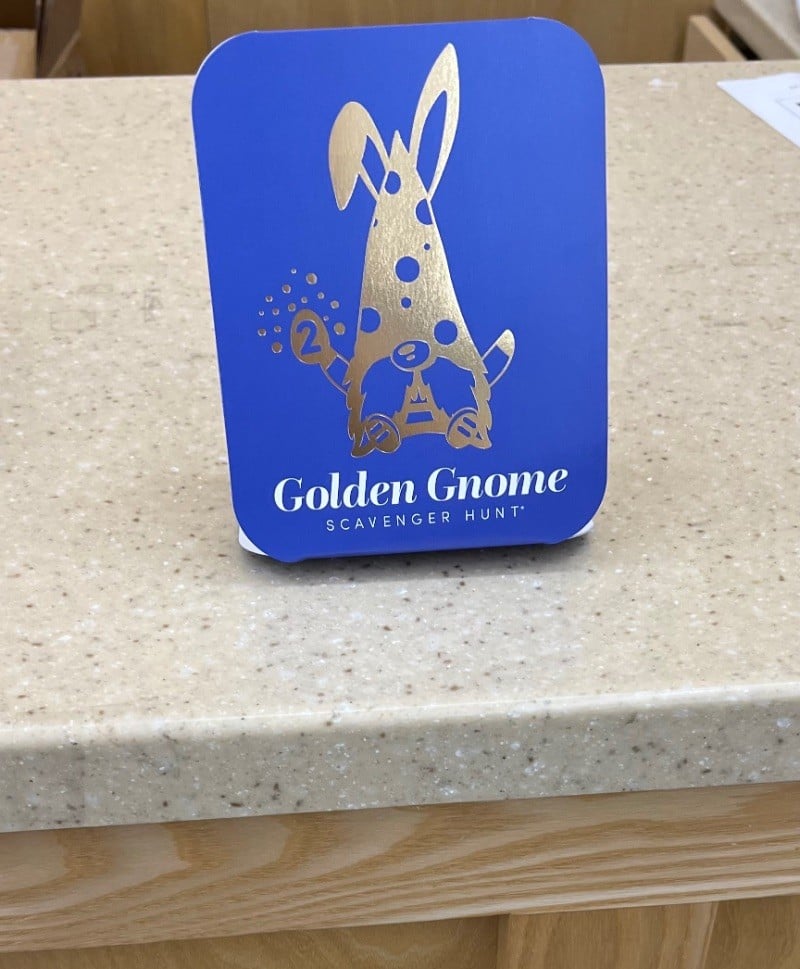 Golden Gnome at World Market